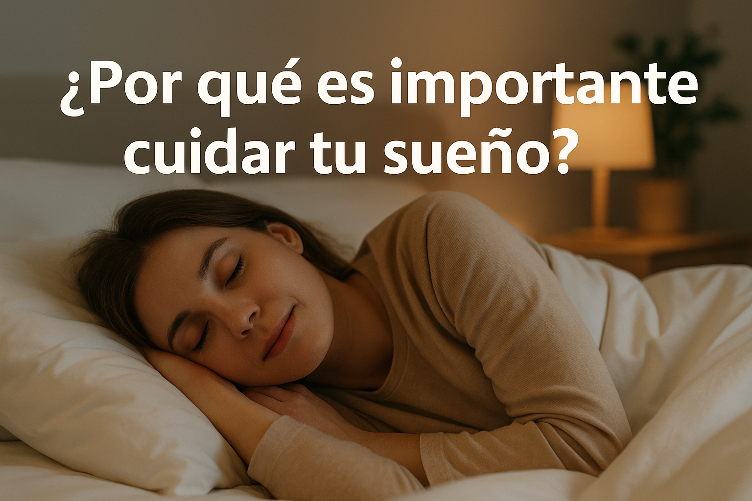 ¿Por qué debes cuidar la calidad de tu sueño?